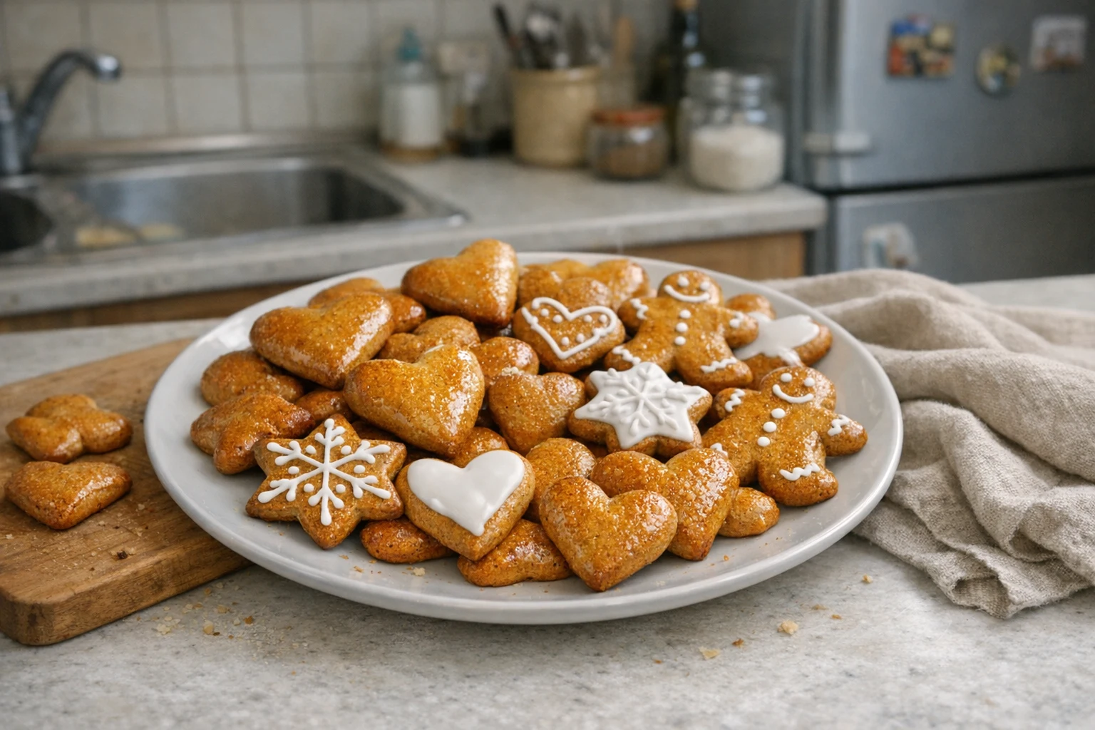 Bezlepkové medovníčky