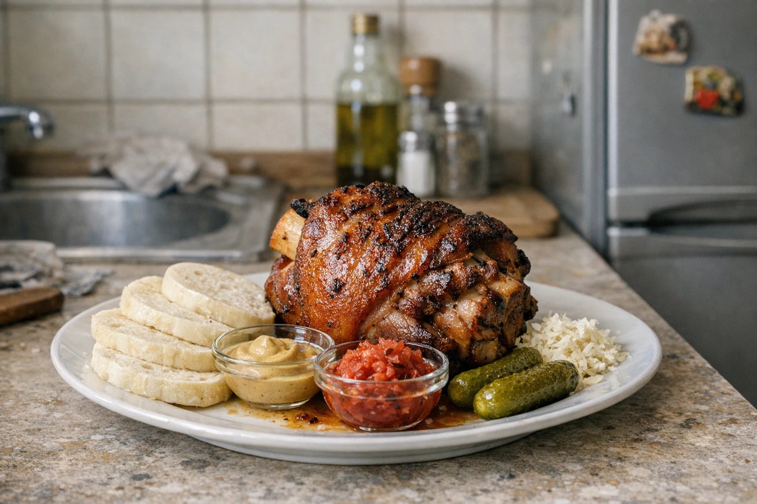 Bravčové koleno (varené, pečené, grilované)