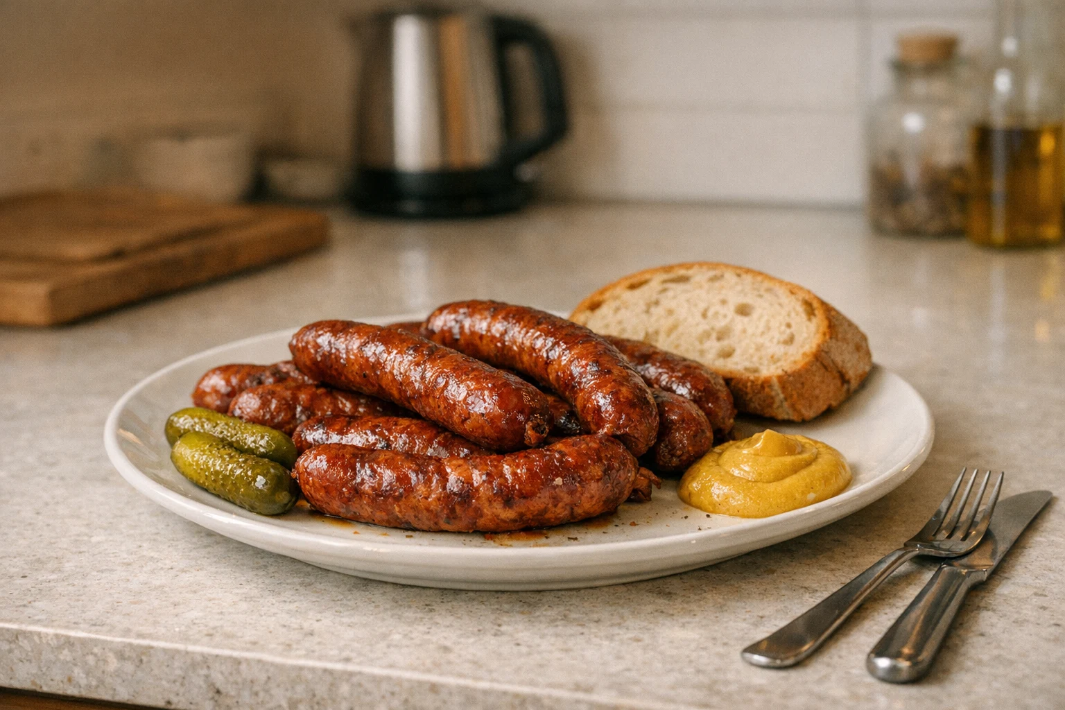 Domáca údená klobása