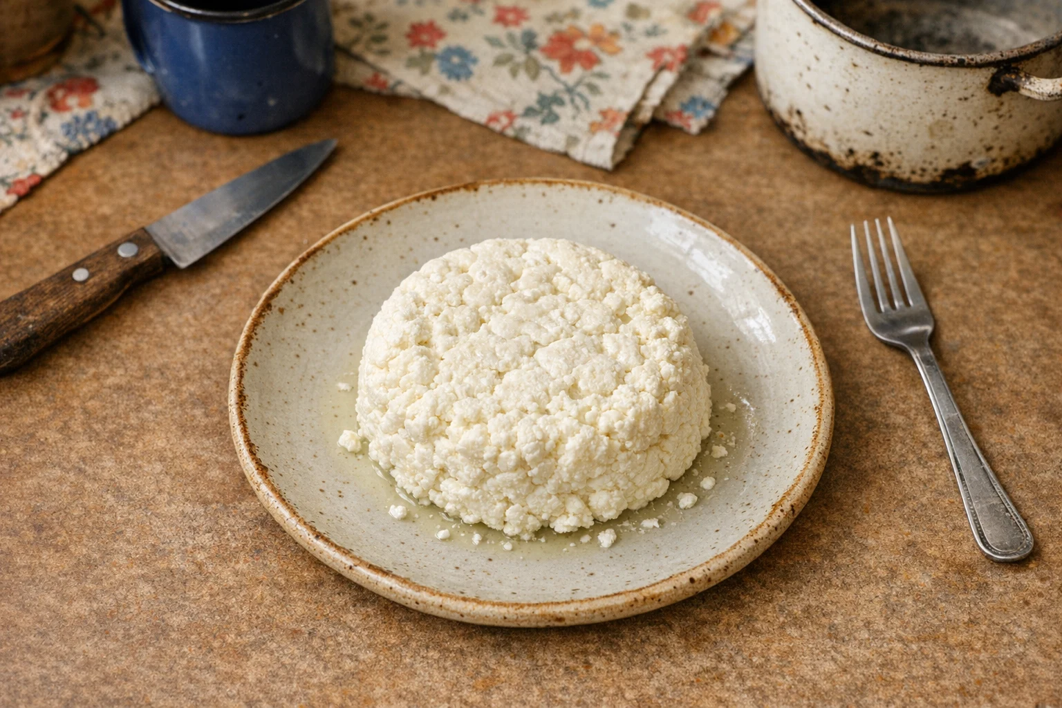 Domáci syr z kravského mlieka