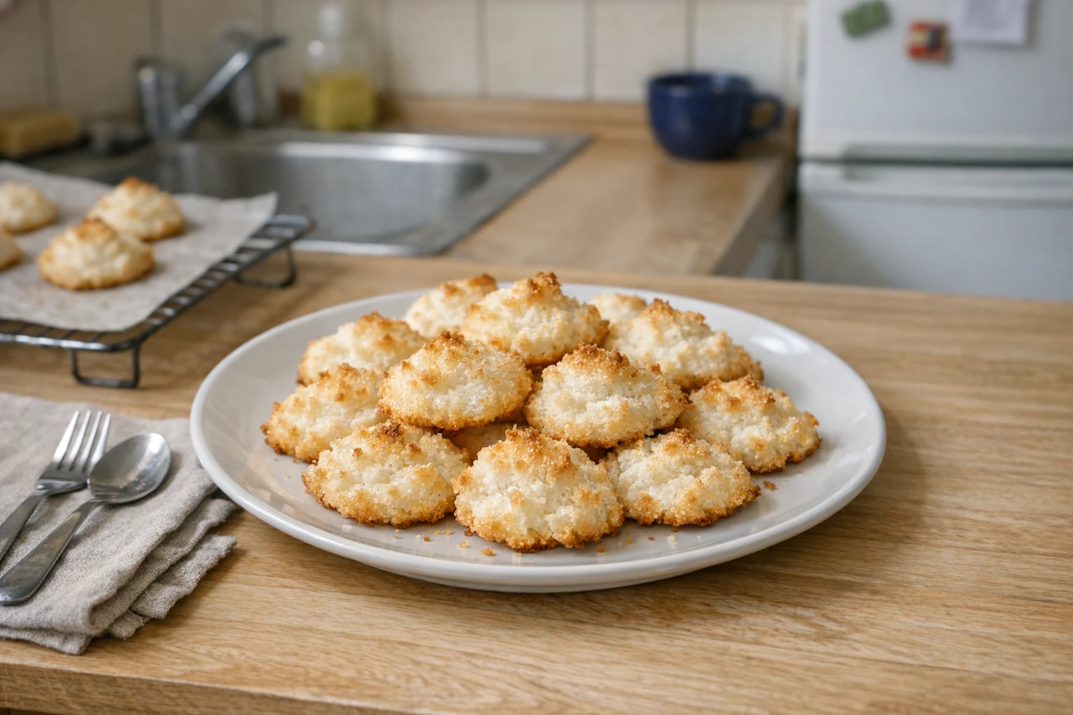 Jednoduché kokosové pusinky