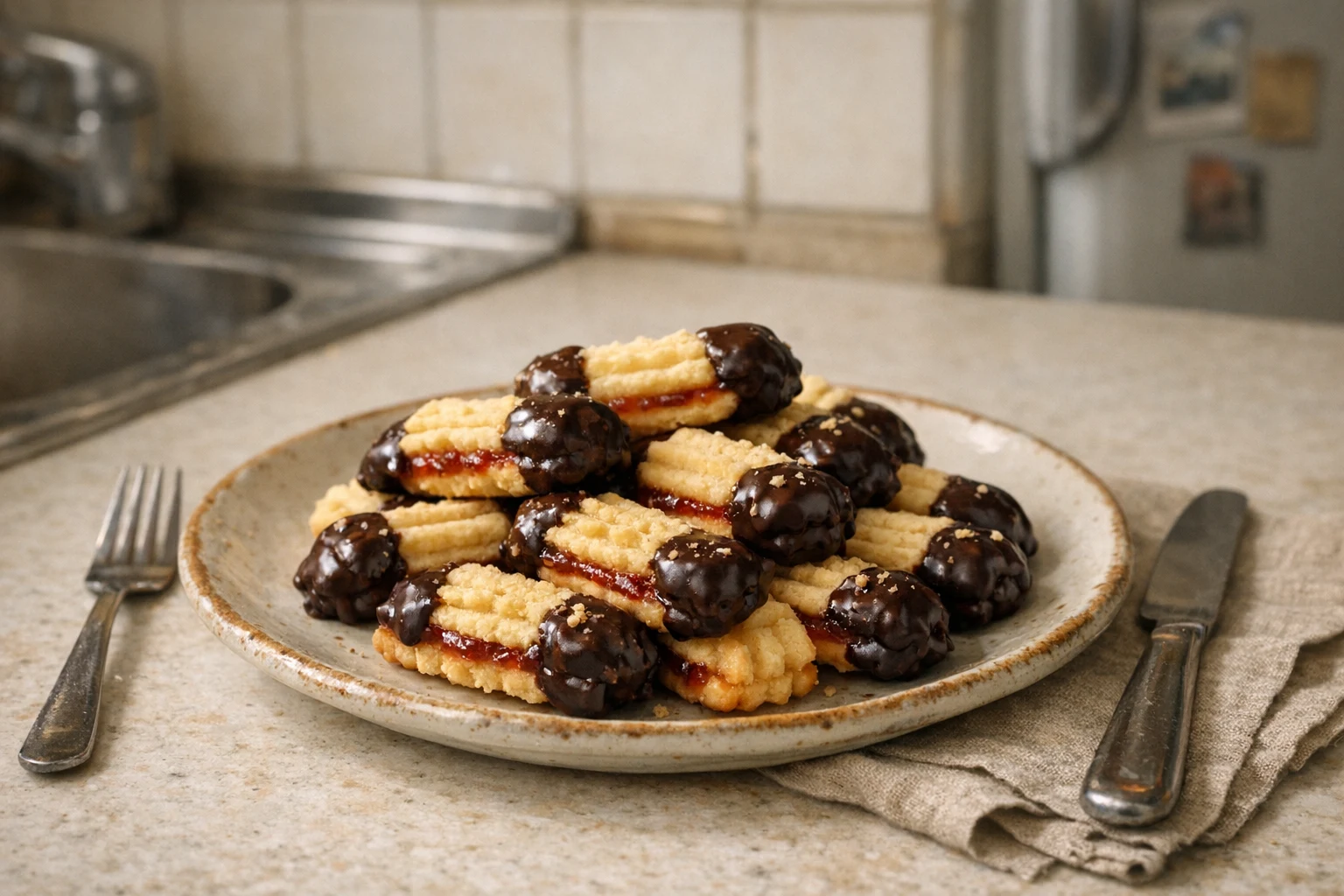 Jemné strojčekové pečivo