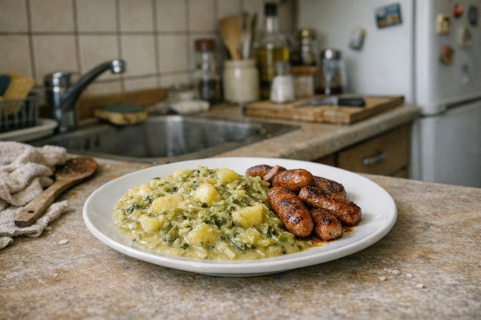 Kelový prívarok s opekačkou