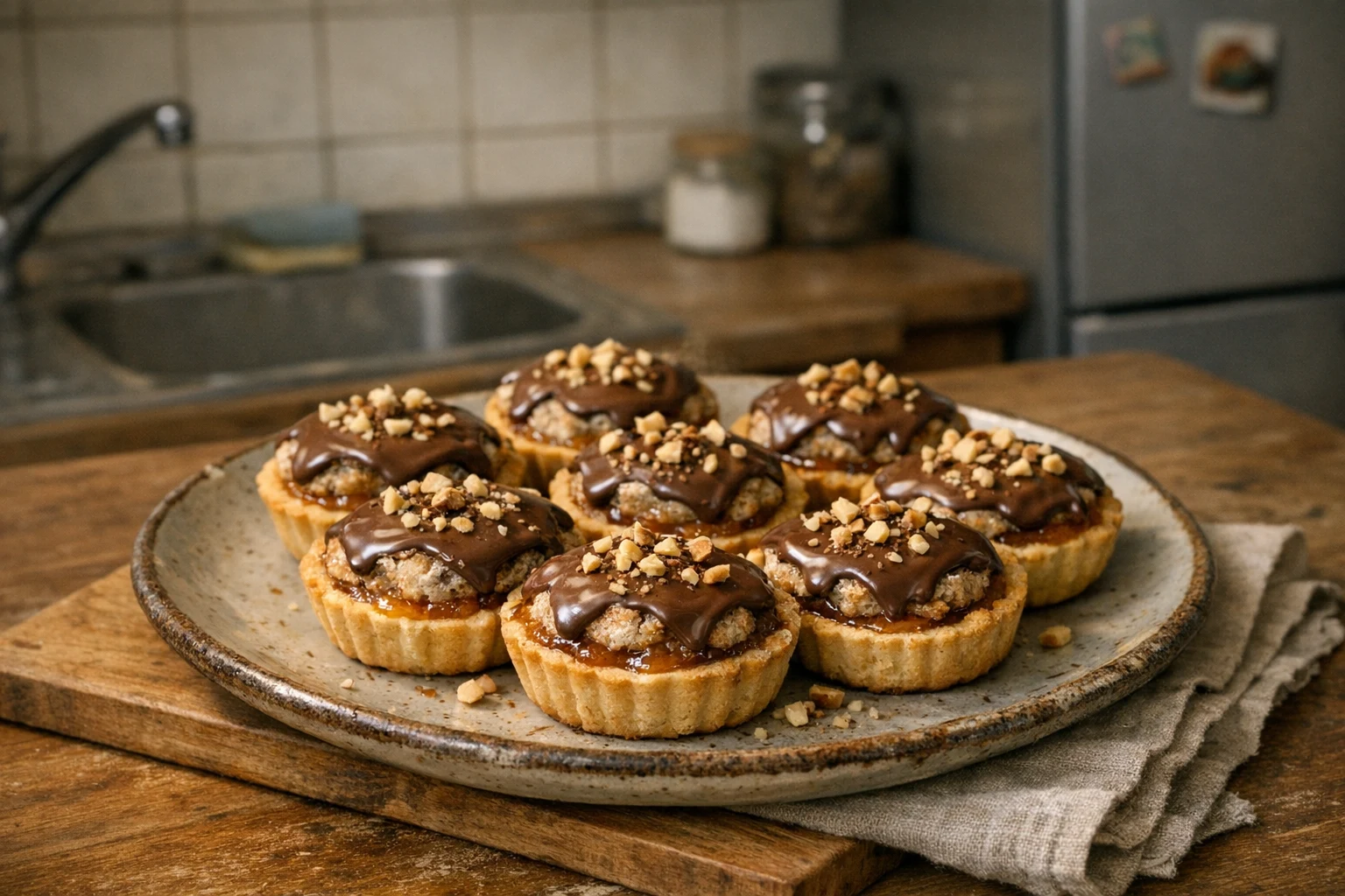 Orechové košíčky