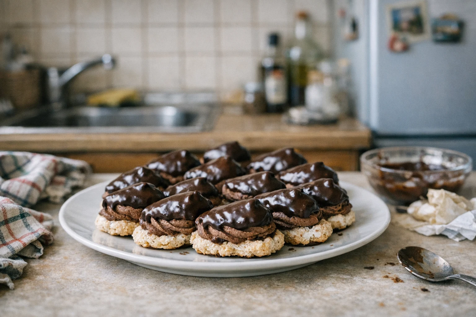 Parížske rožky s parížskym krémom