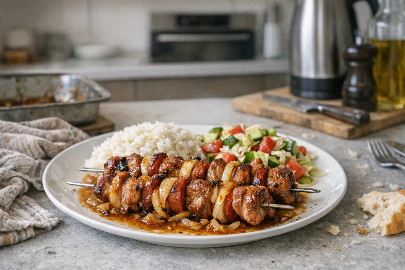 Ražniči podľa domácej chuti