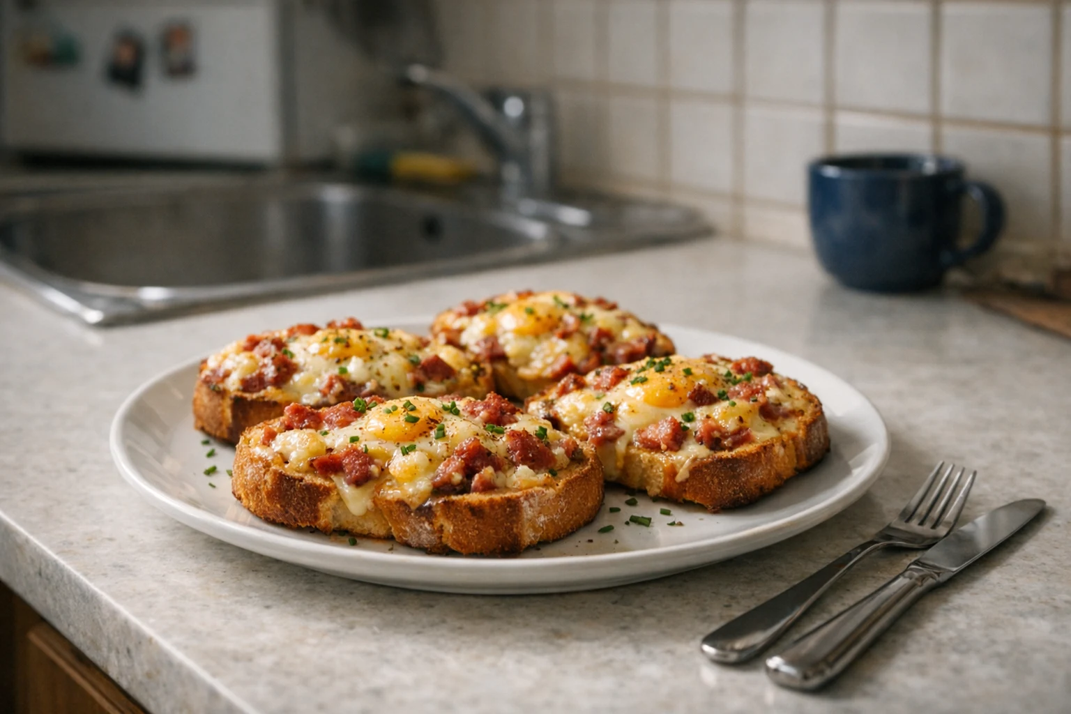 Rýchle zapekané chlebíky