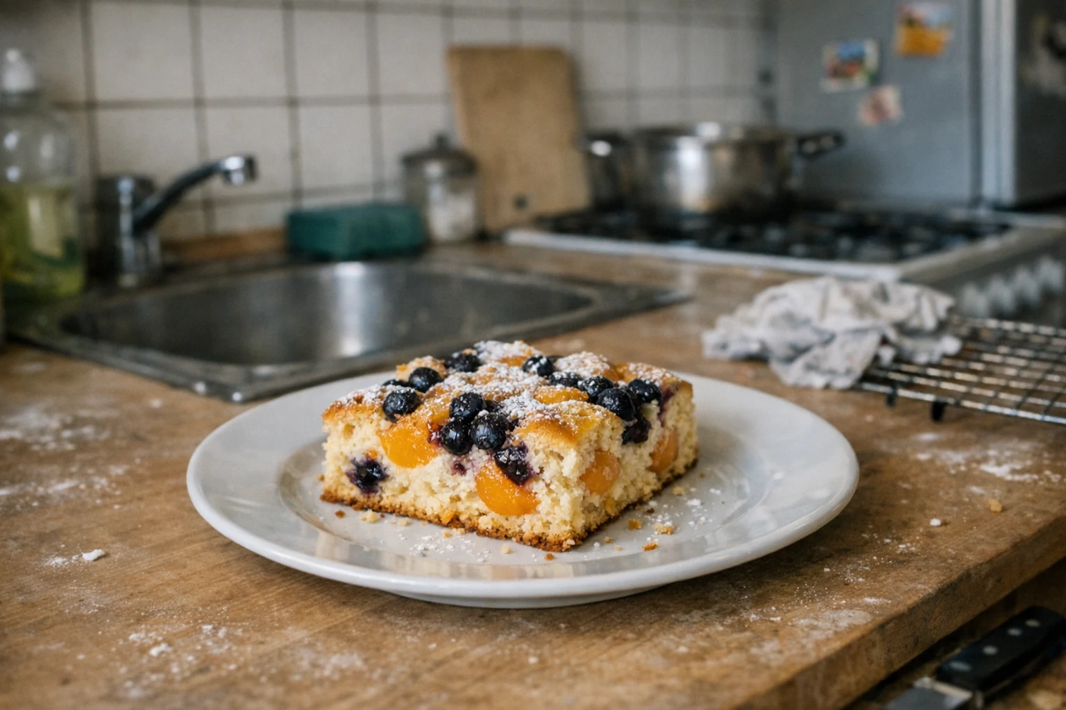 Rýchly hrnčekový koláč