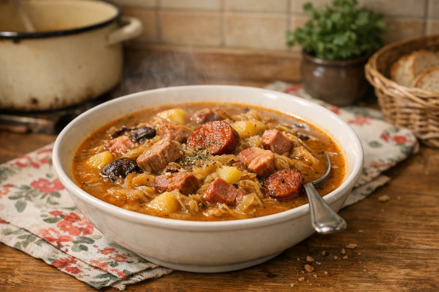 Silvestrovská kapustnica