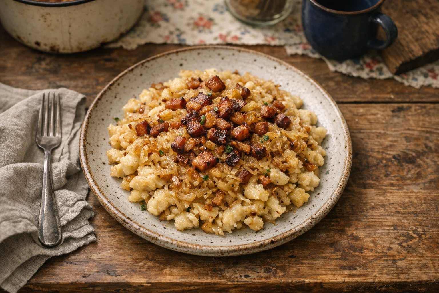 Strapačky s kyslou kapustou