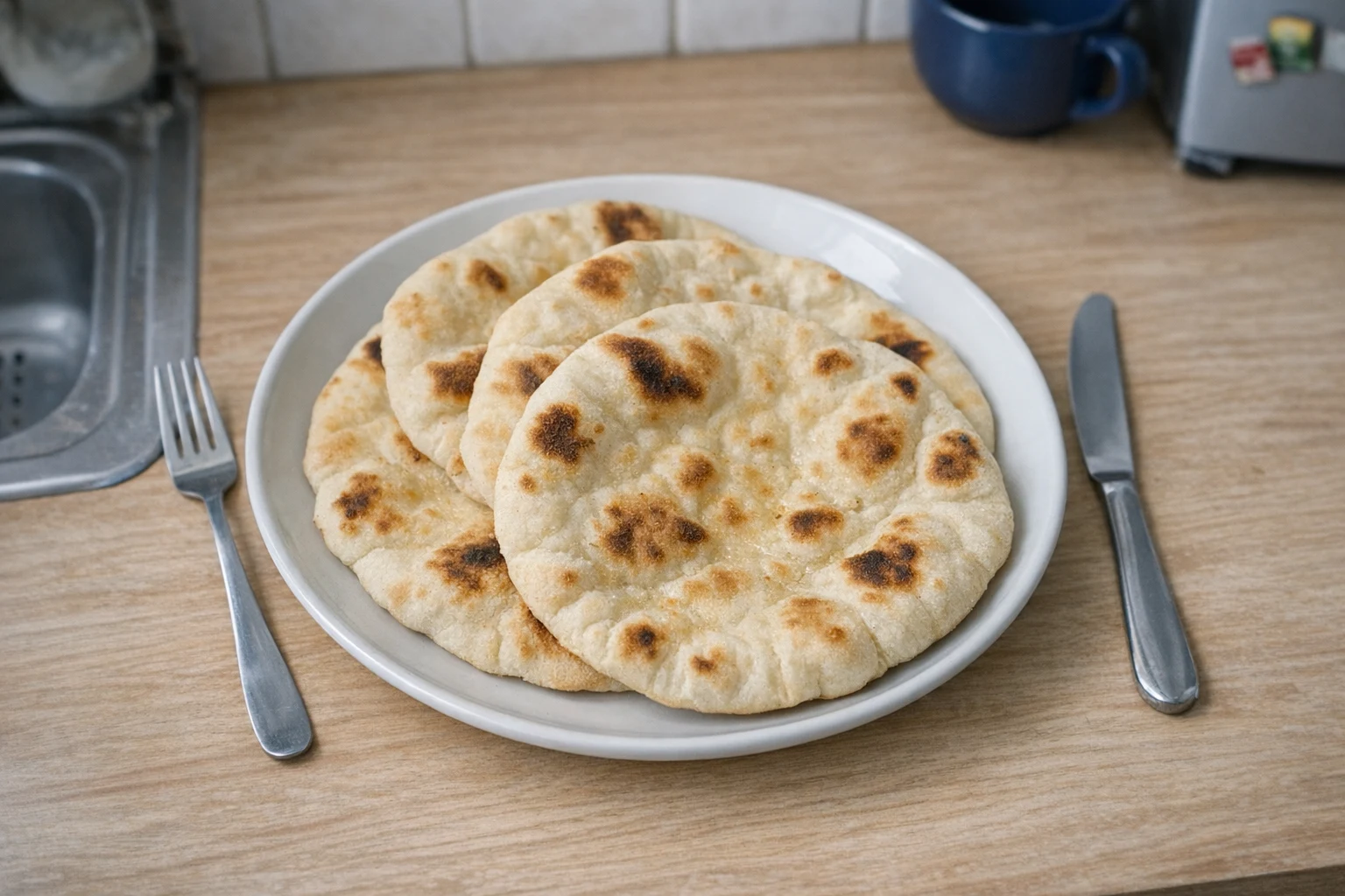 Arabský chlieb (iracký domáci chlieb)