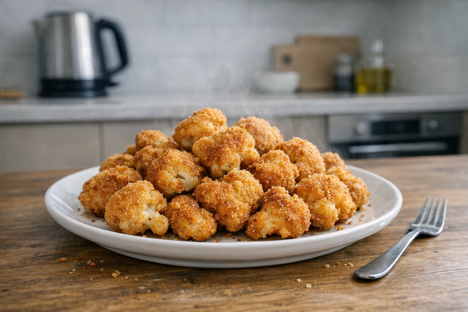 Bleskovo vypražený karfiol