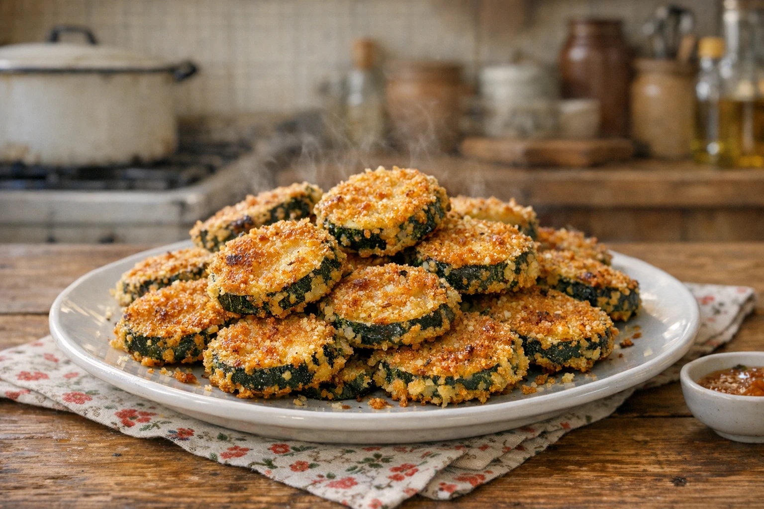 Cuketové kolieska v chrumkavom cestíčku