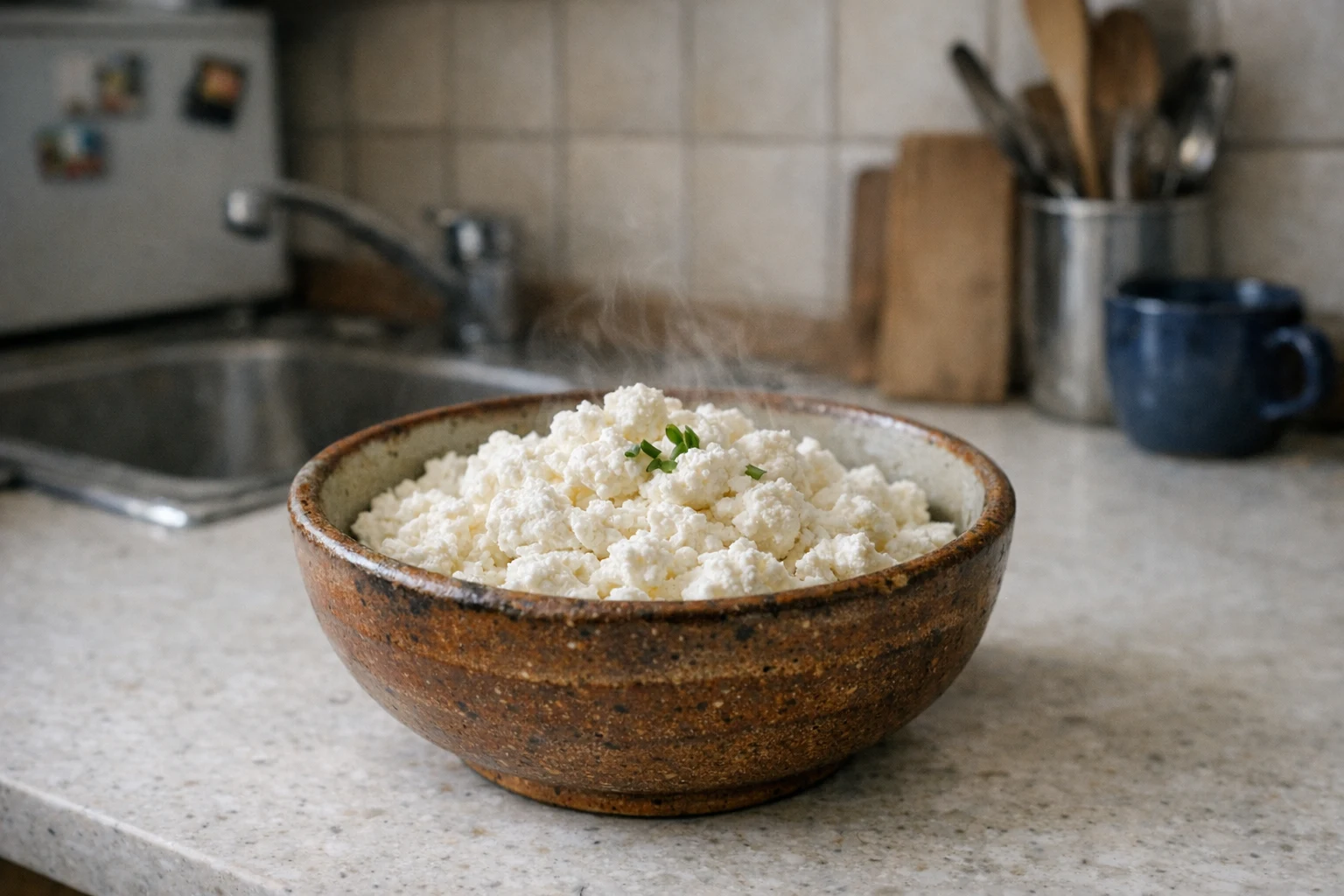 Domáca ricotta