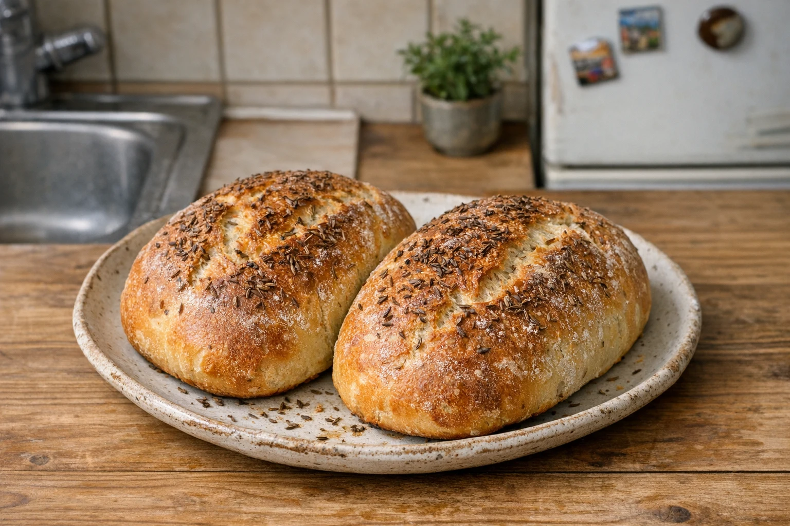 Domáci chlieb bez kysnutia