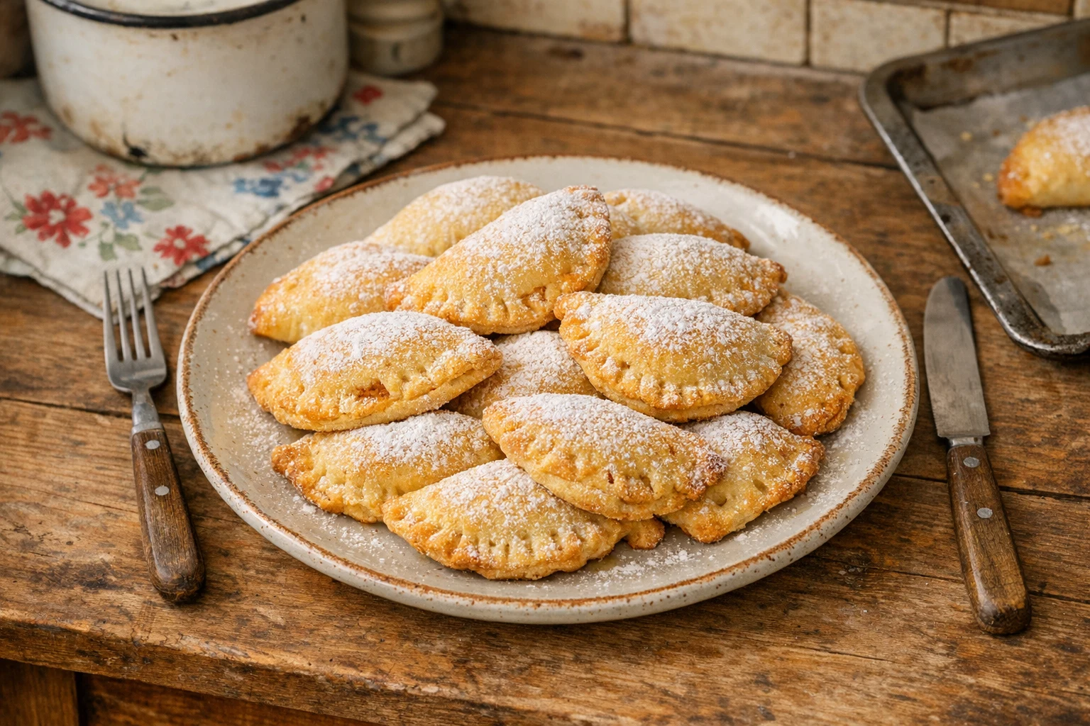 Jablkové taštičky