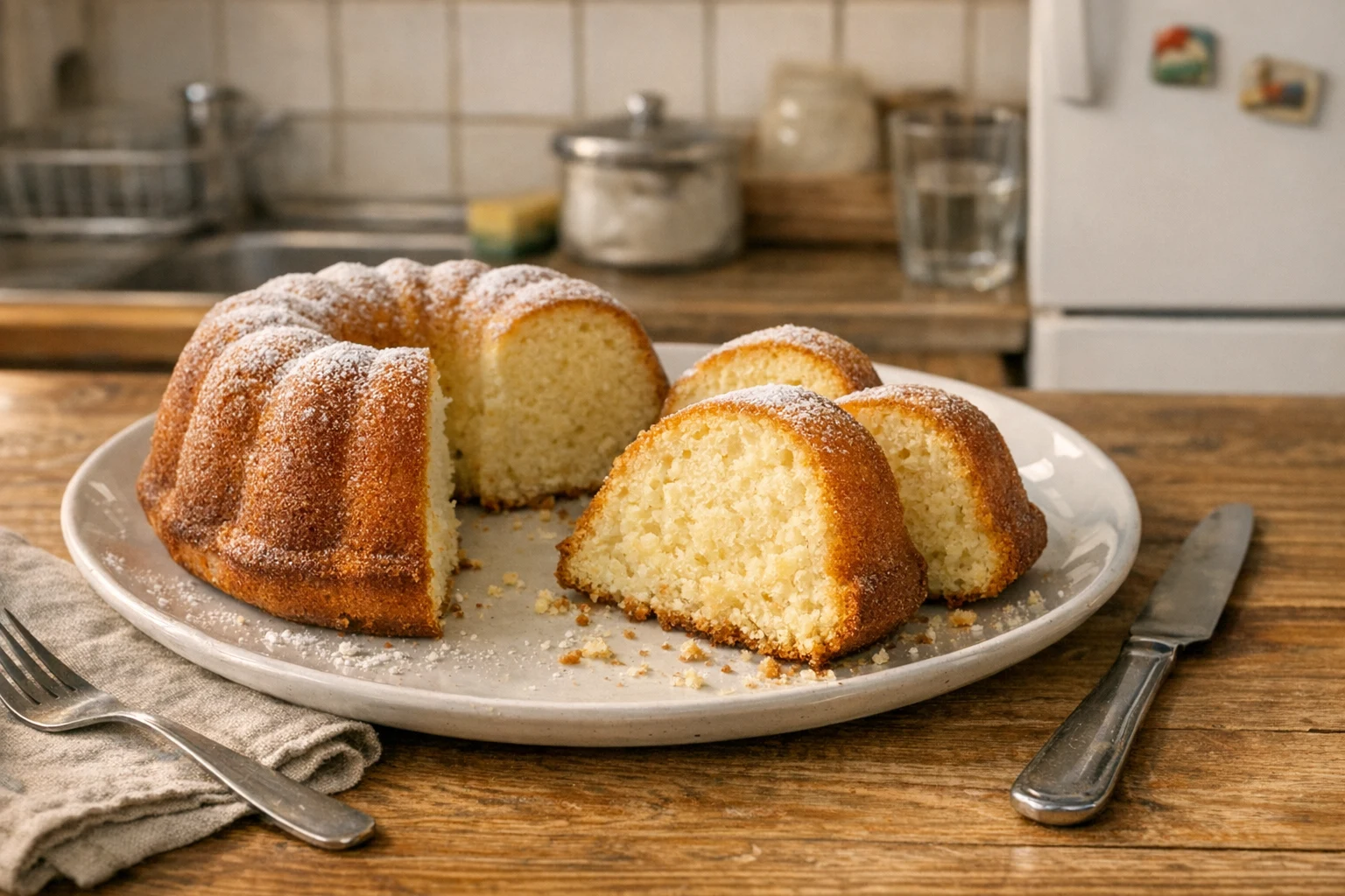 Jemná jogurtová bábovka