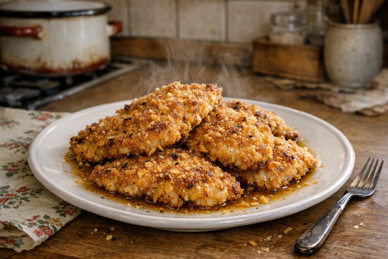 Krehké rezne z rúry