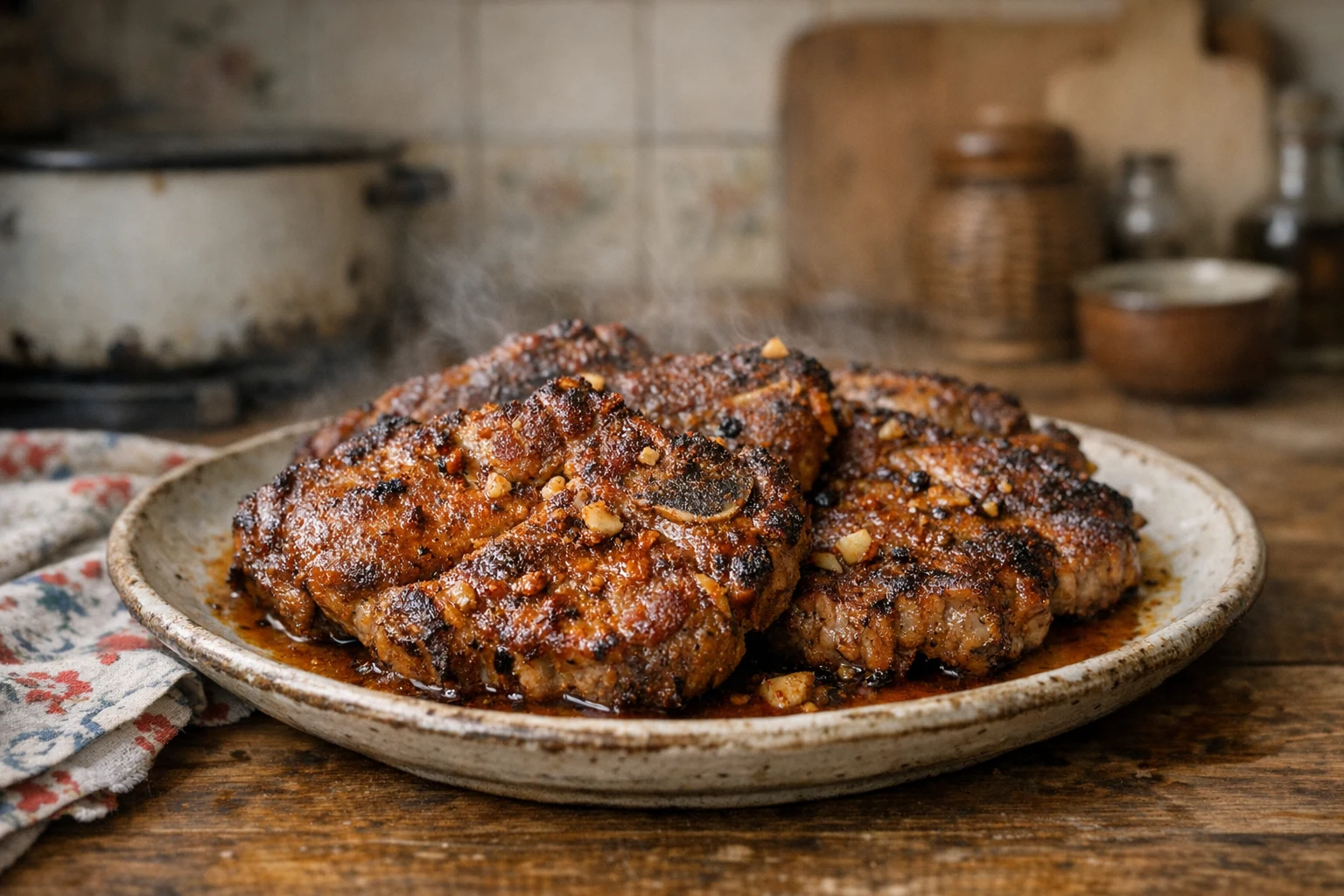 Lacipecsenye - pečená krkovička