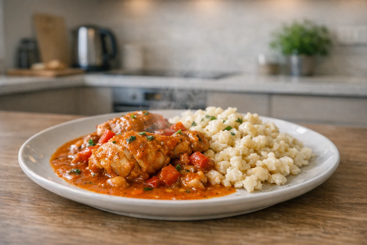 Maďarské kurča na paprike