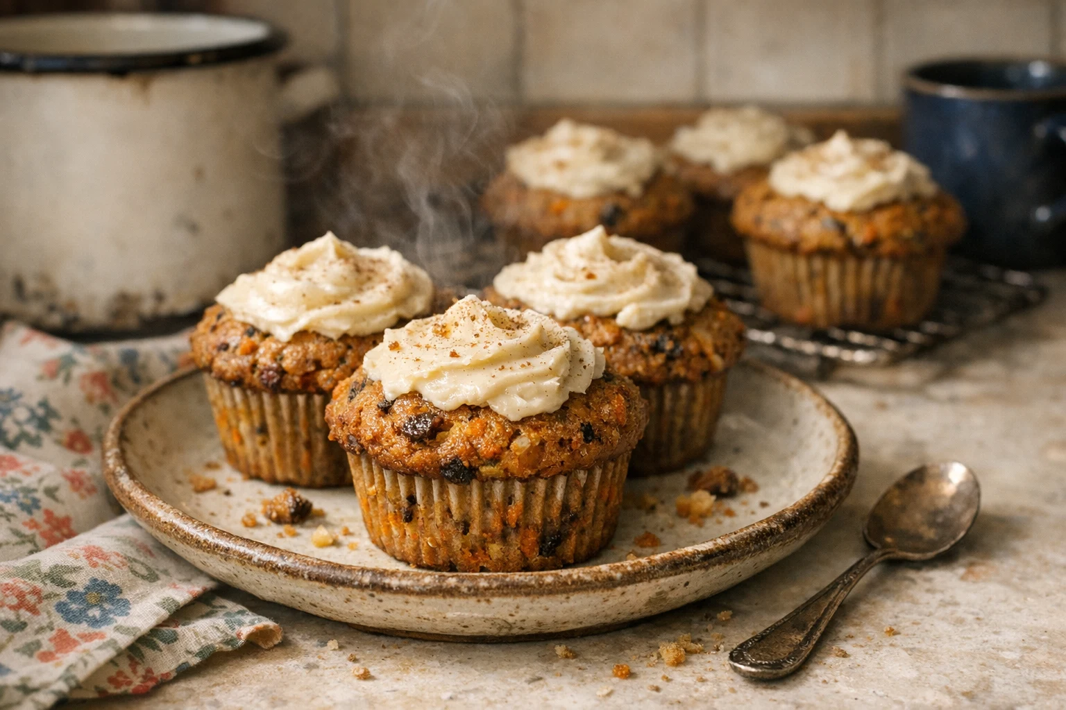 Mrkvové muffinky (zdravšia verzia)