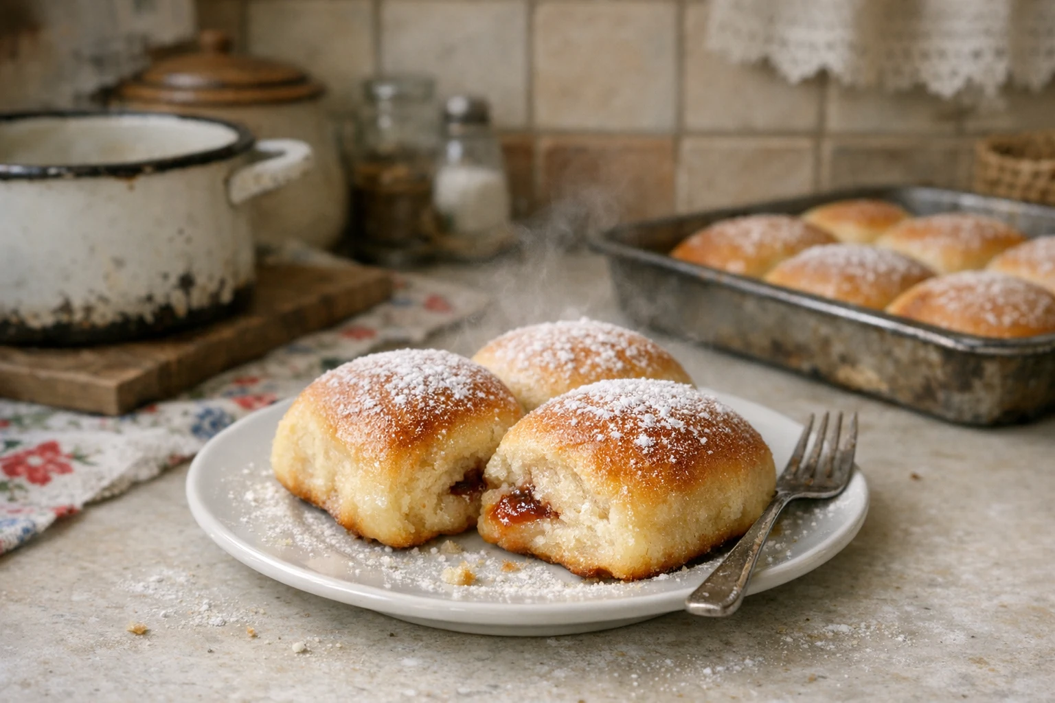 Pečené buchty zo školy