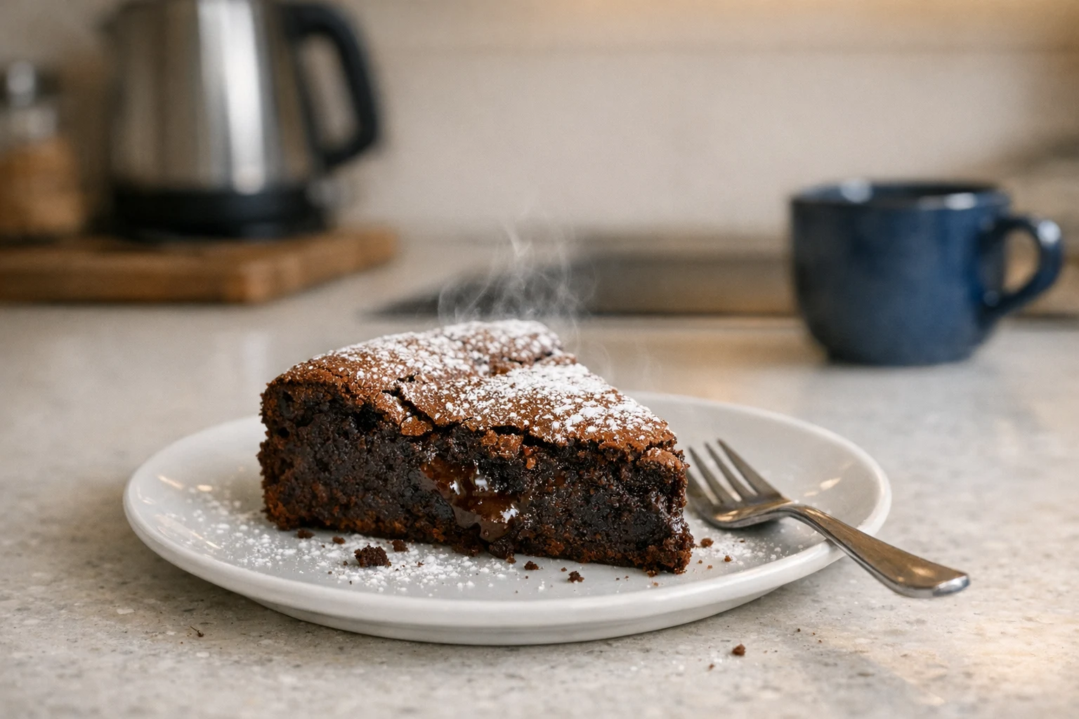 Rýchla belgická čokoládová torta
