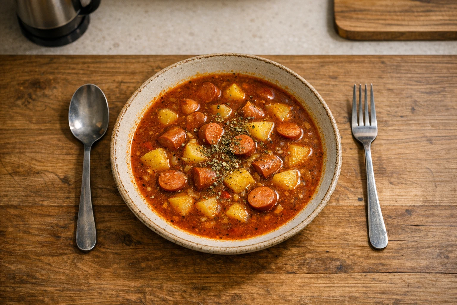 Rýchla gulášová polievka