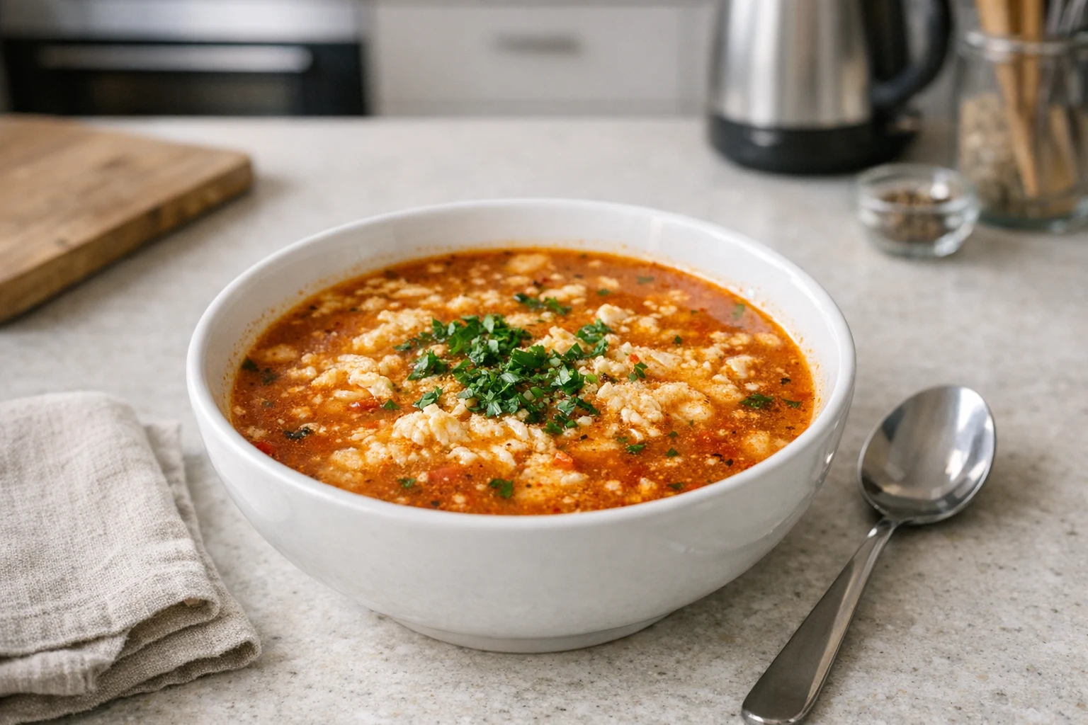 Rýchla zapražená polievka