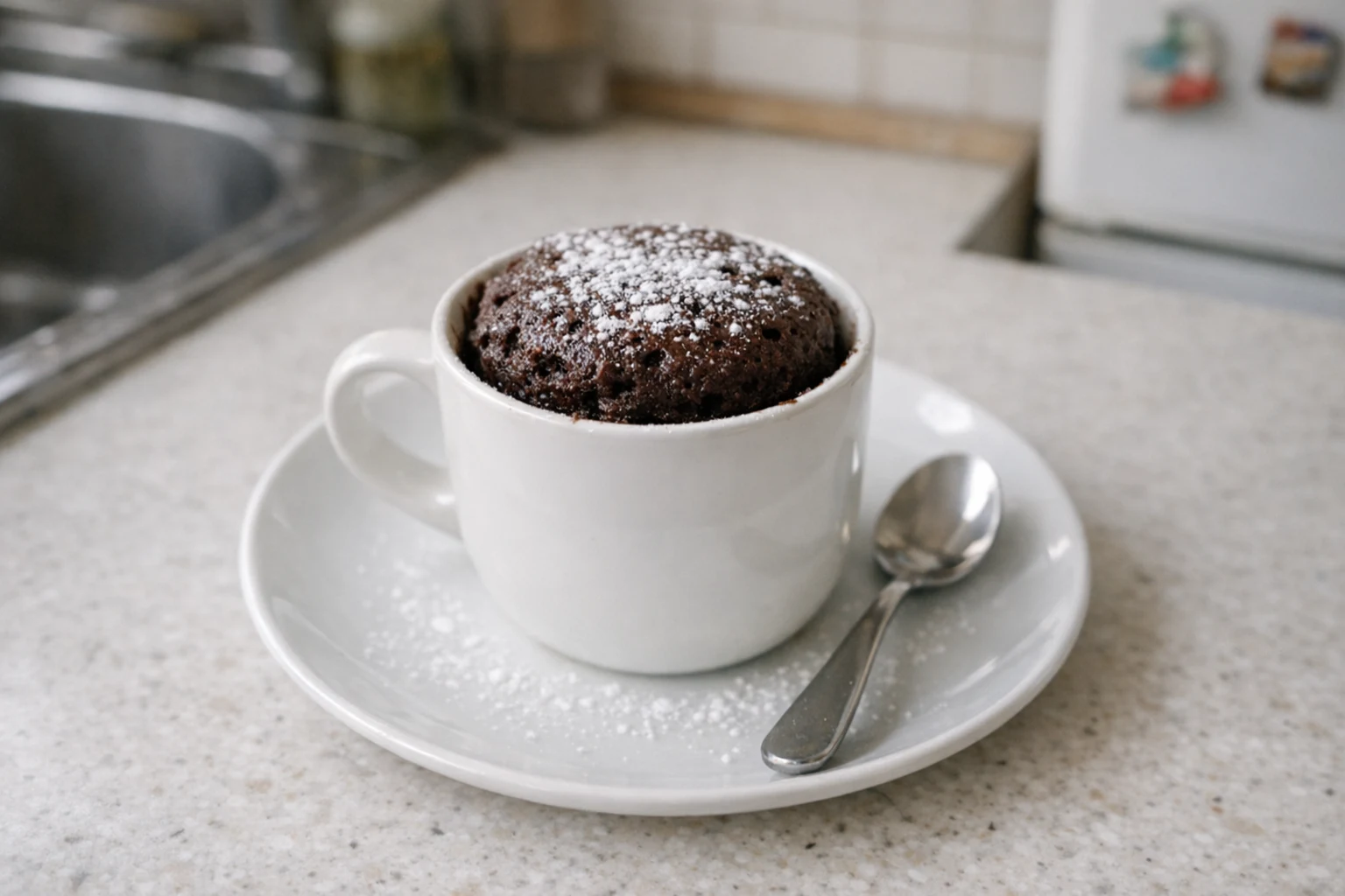 Rýchly koláč do mikrovlnky