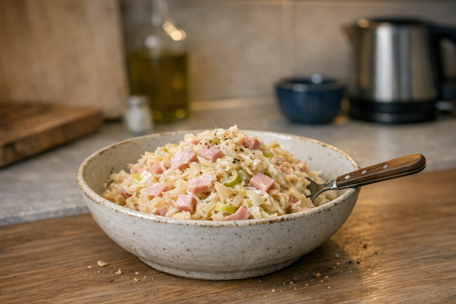 Šalát z kyslej kapusty