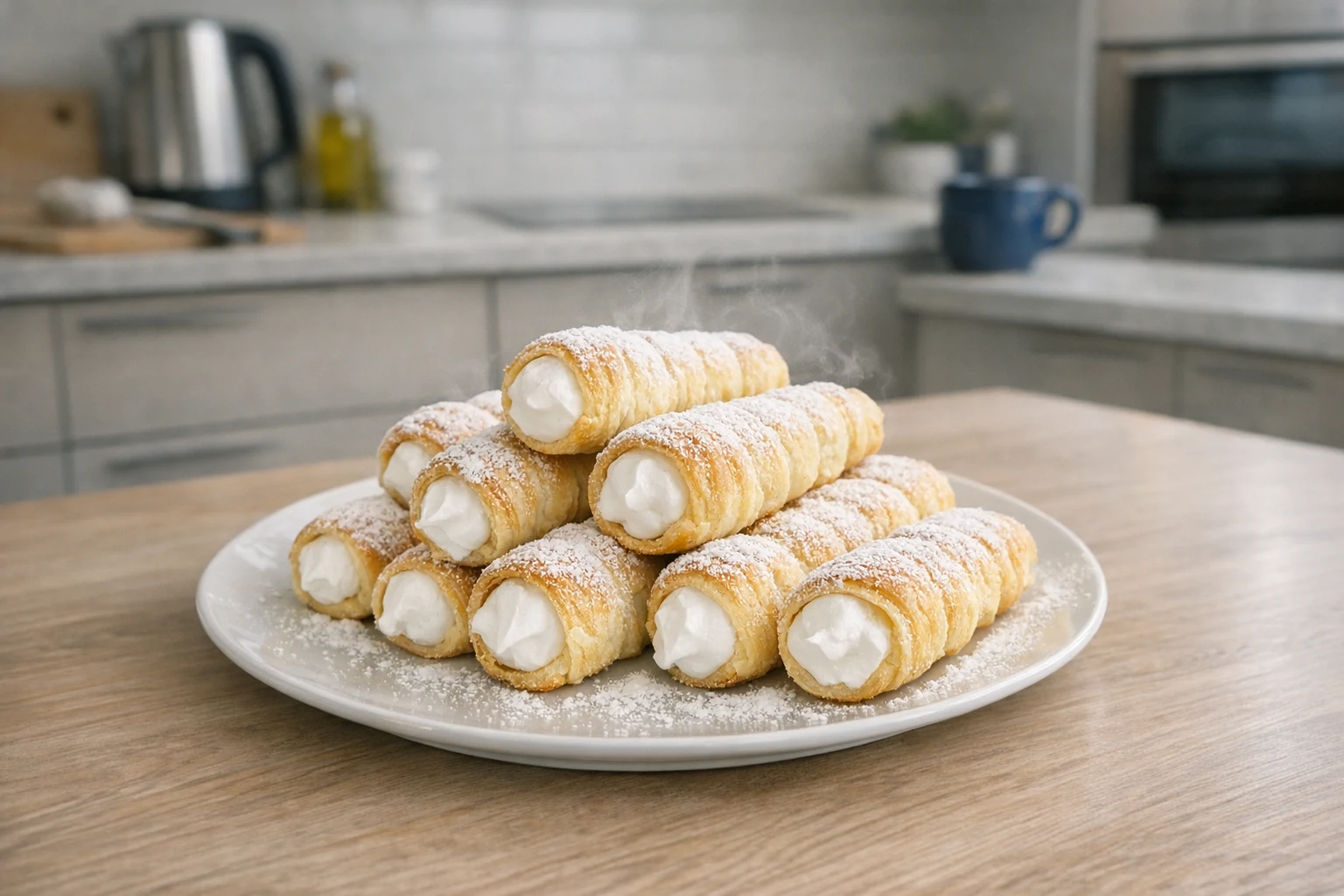 Šamrole z listkového cesta