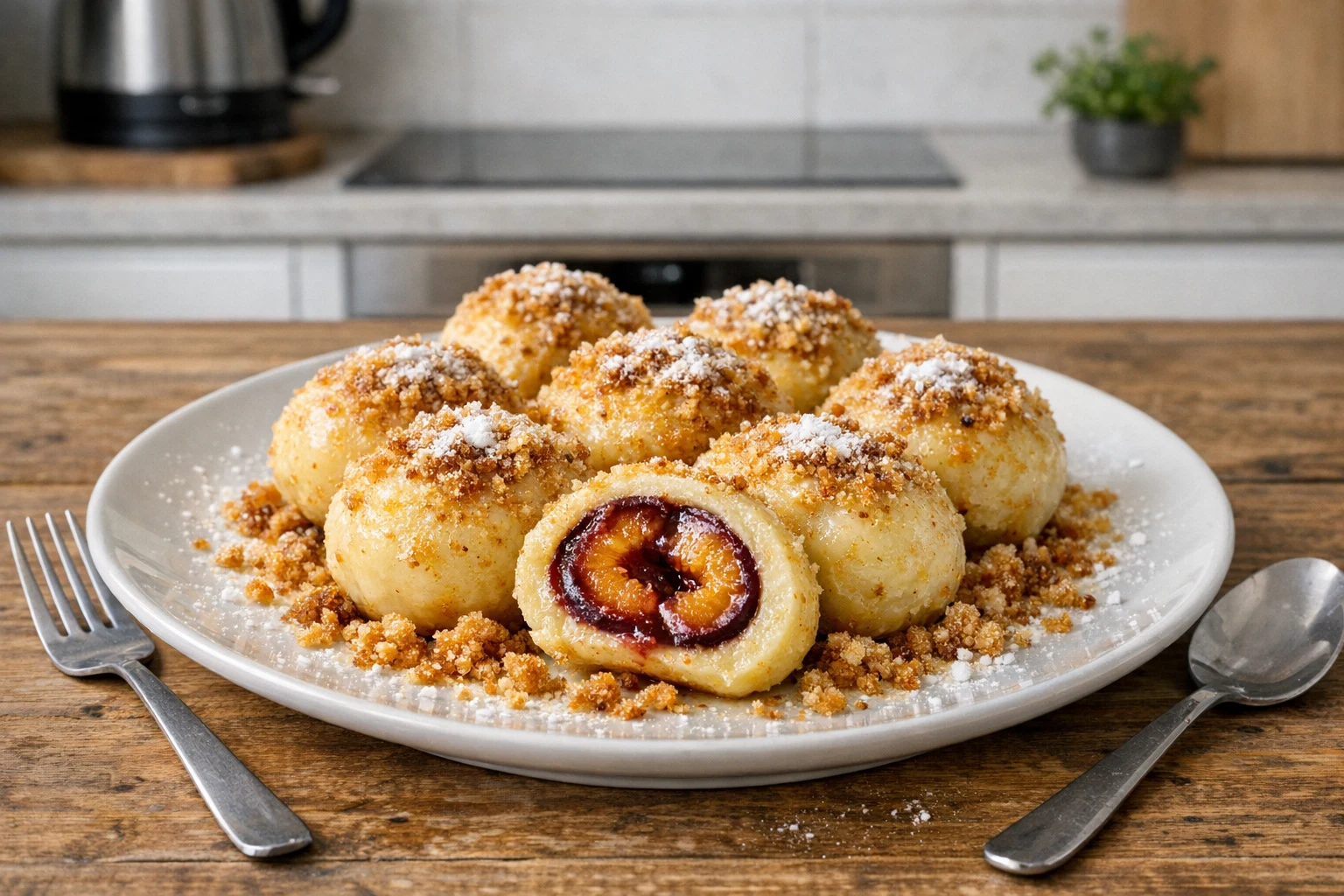 Slivkové guľky bez zemiakov