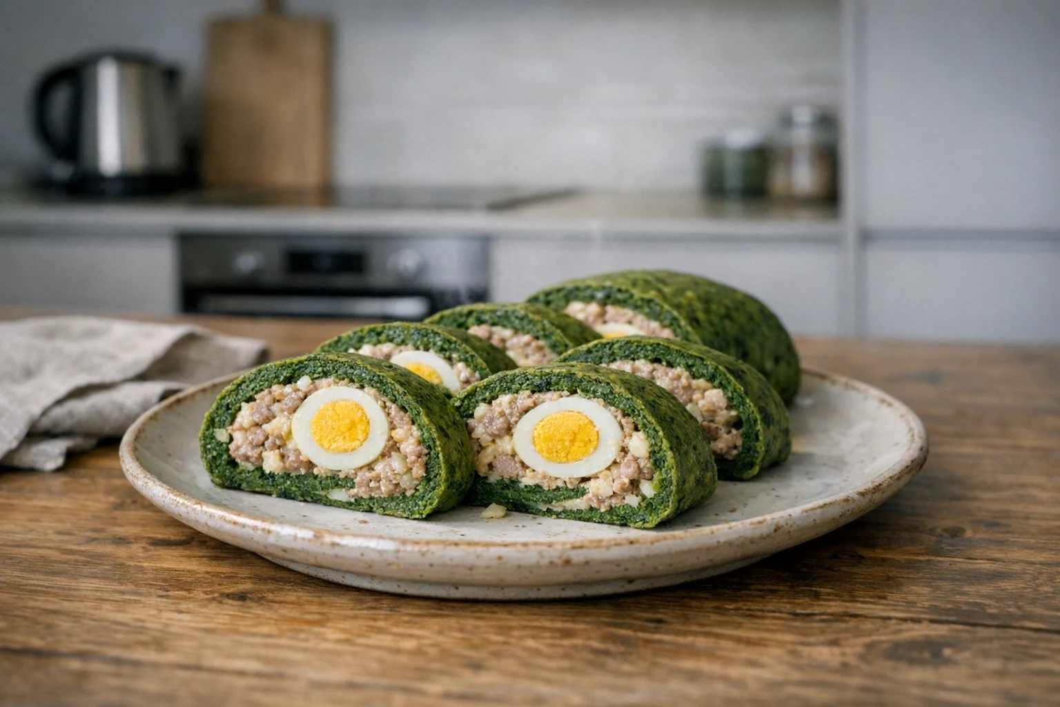 Špenátová roláda