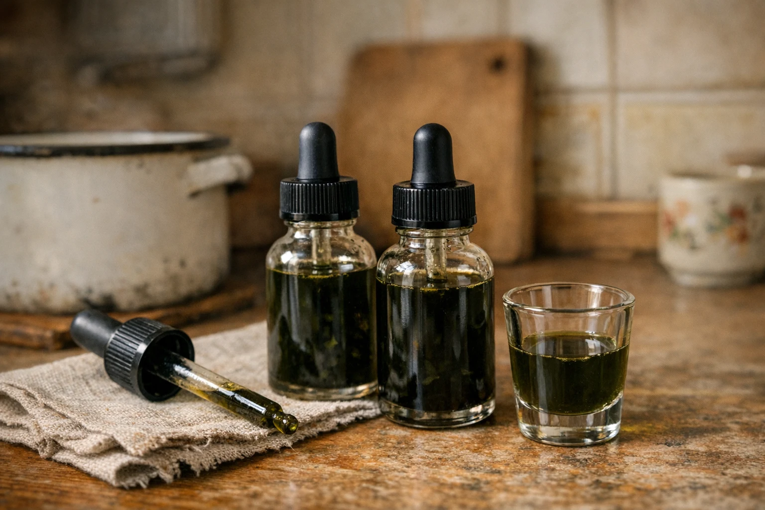 Tinktúra z medvedieho cesnaku