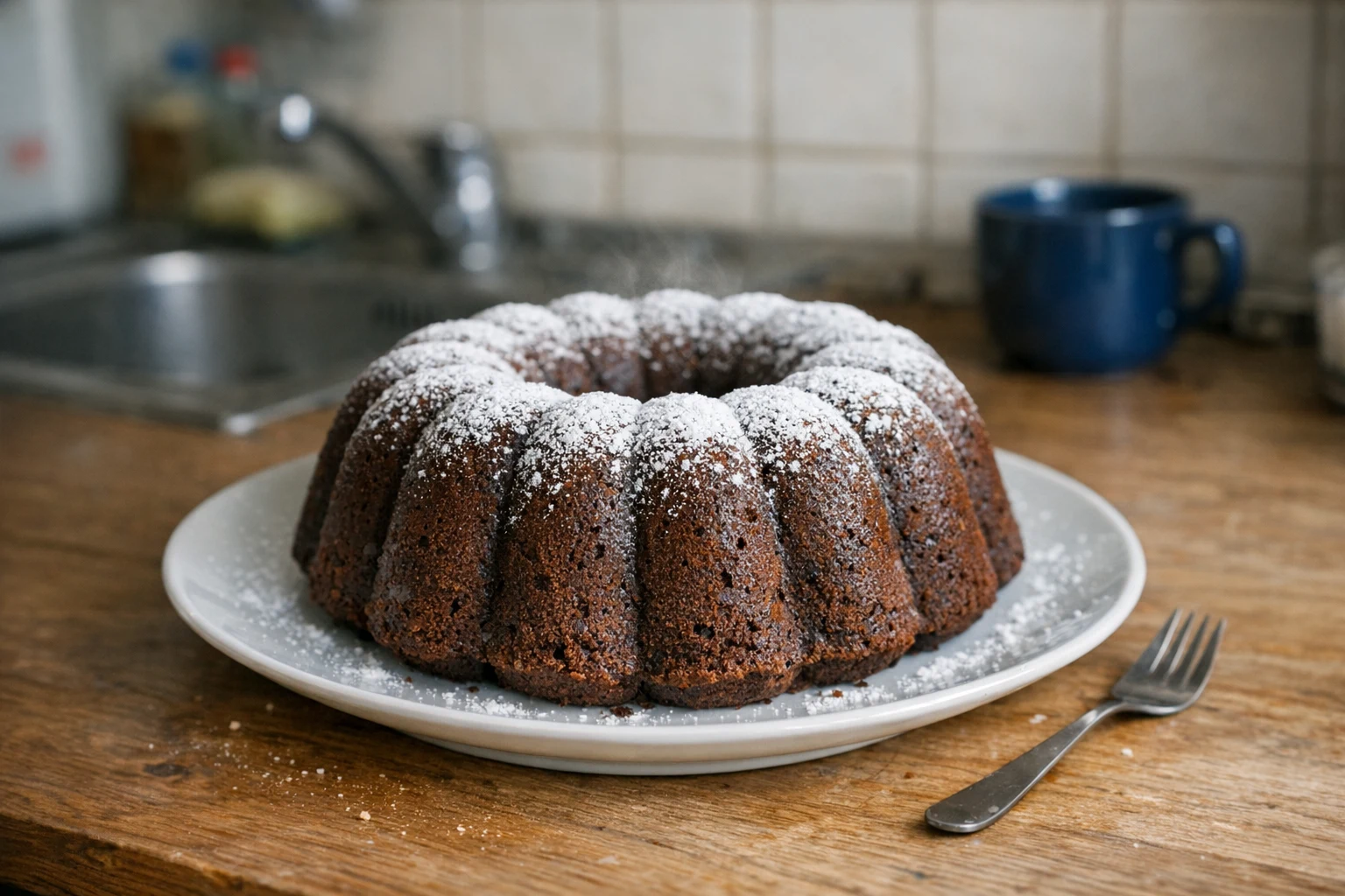 Vláčna granková bábovka (hrnčeková)