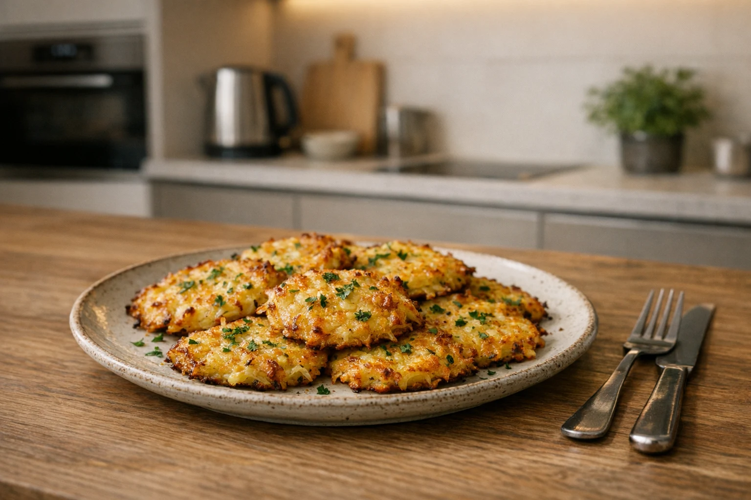 Zemiakové placky pečené v rúre