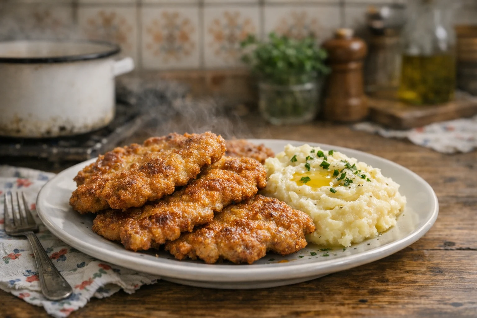 Bravčové rezne v cestíčku z kyslej smotany