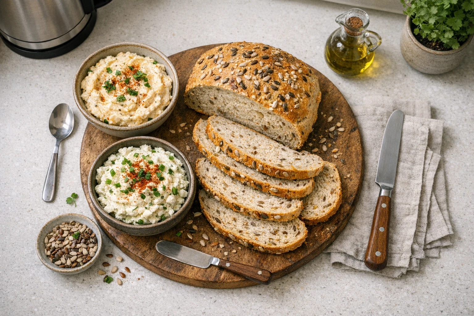 Chlieb z domácej pekárne