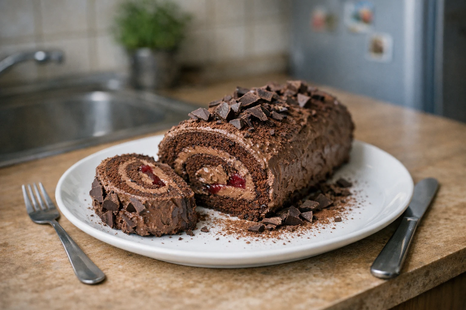 Čokoládová roláda