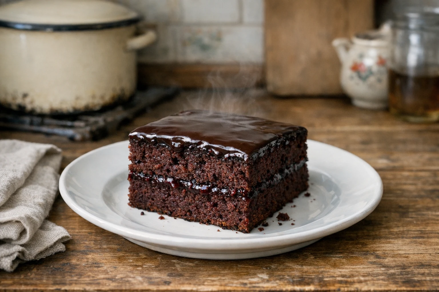 Čokoládovo-cviklový zákusok