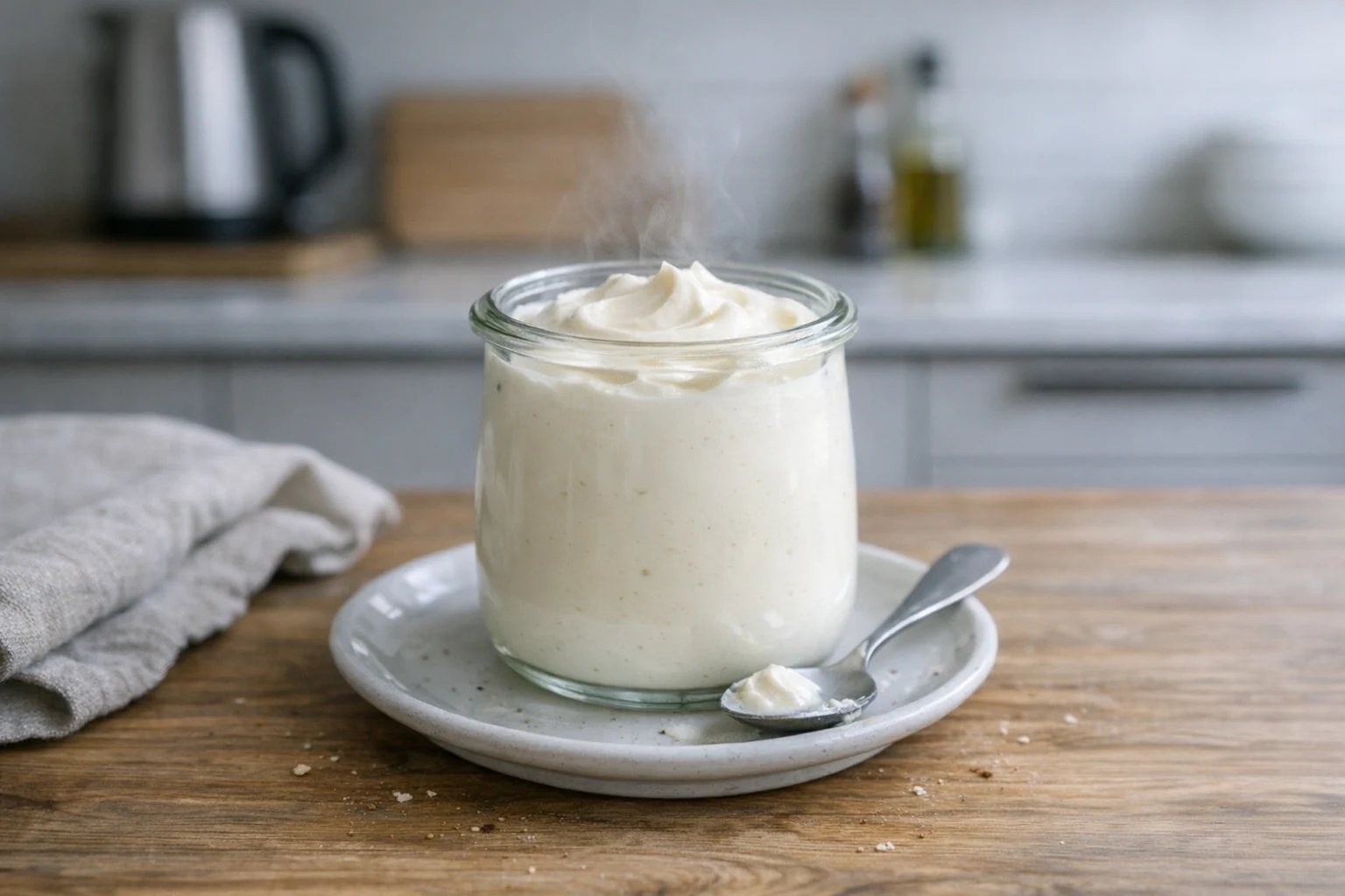 Crème fraîche (kyslý smotanový krém)