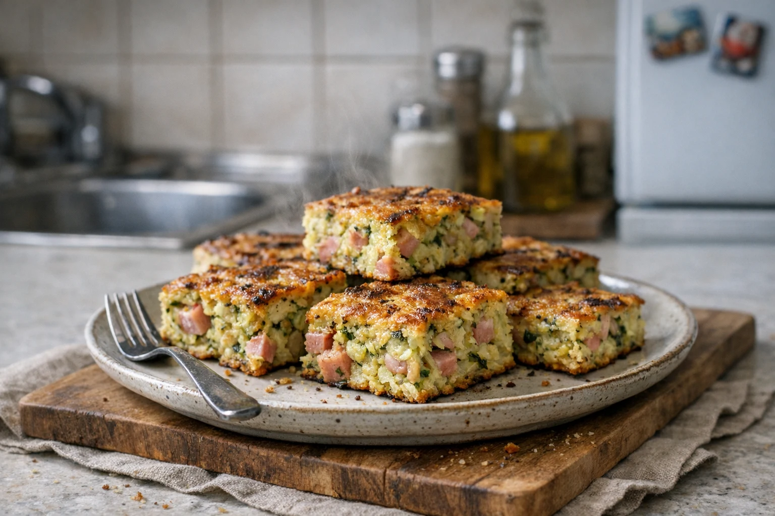 Cuketová haruľa na plechu