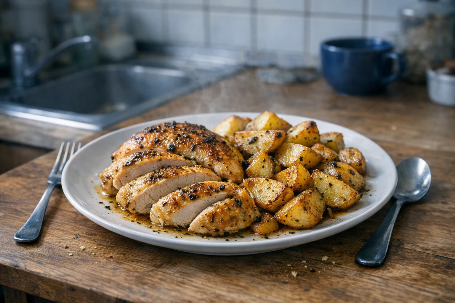 Kuracie prsia pečené v rúre