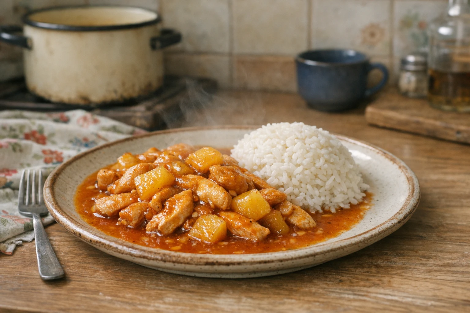 Kuracie prsia s ananásom