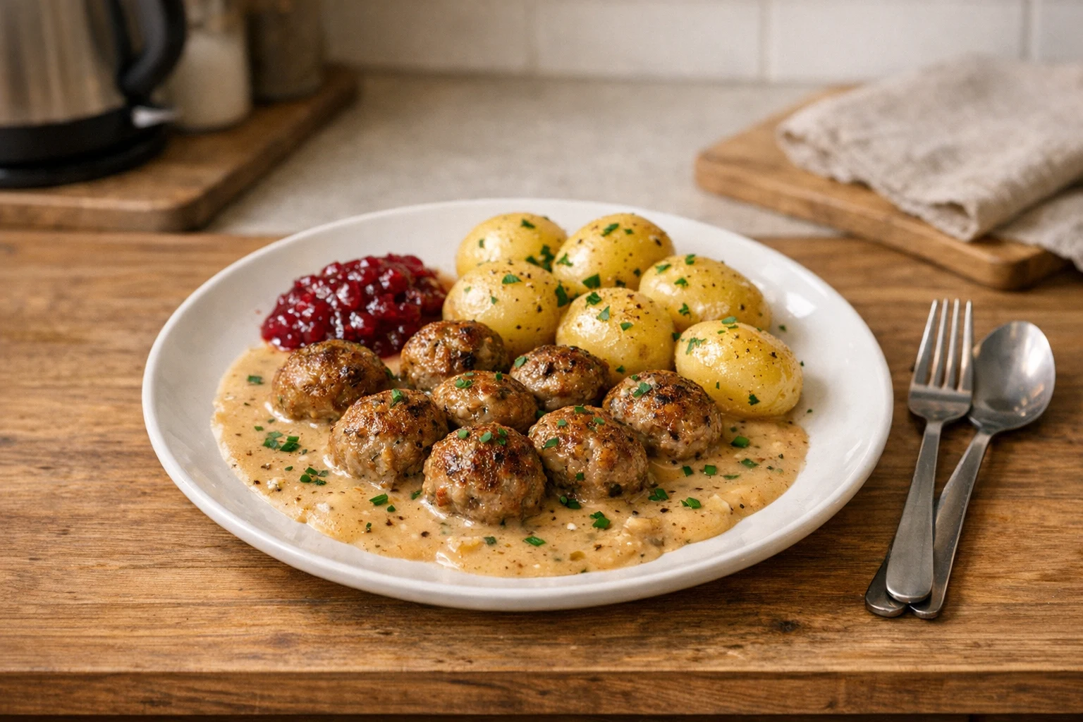 Mäsové guľky (IKEA štýl)