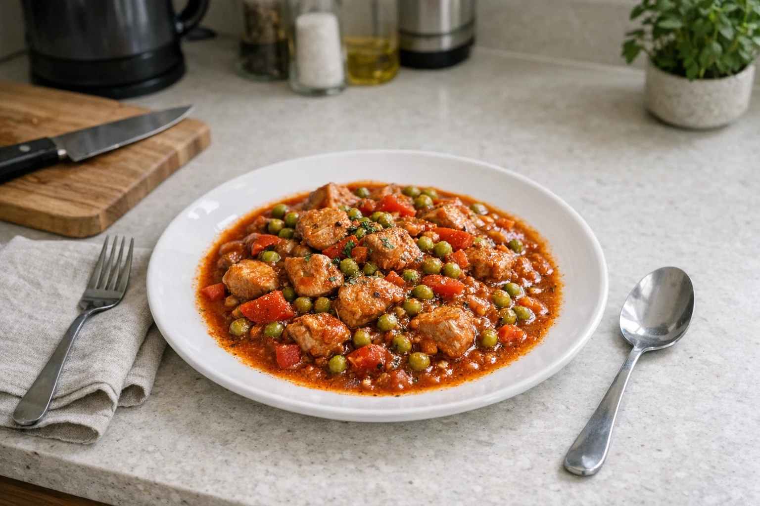 Mexický guláš z bravčového mäsa