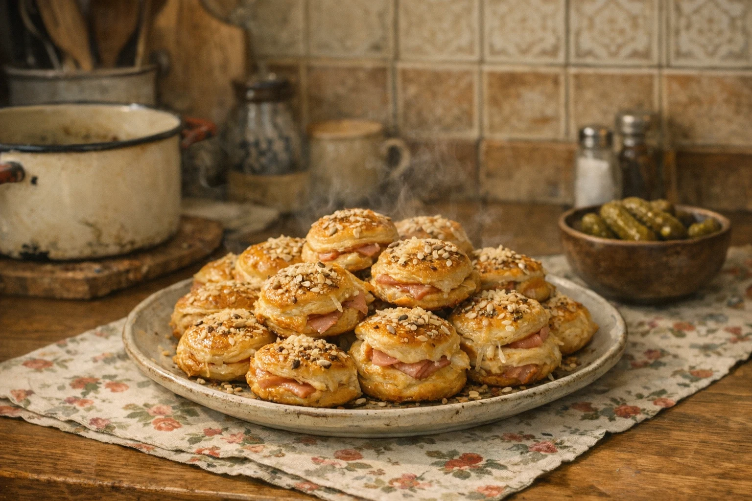 Plnené lístkové kolieska