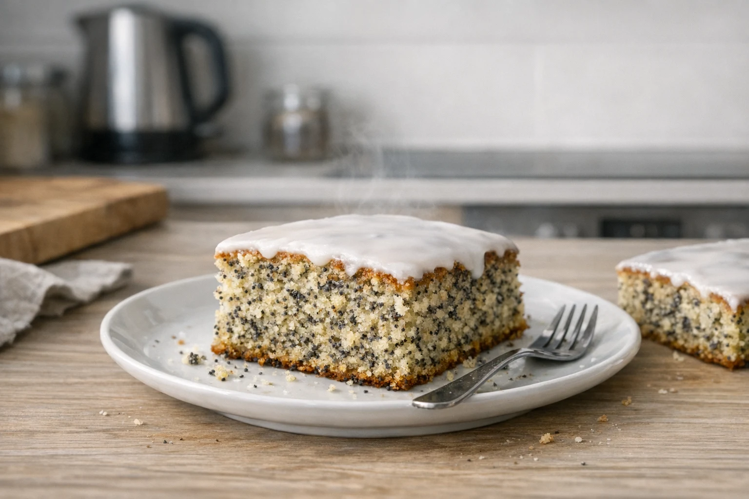 Rýchly hrnčekový makový koláč