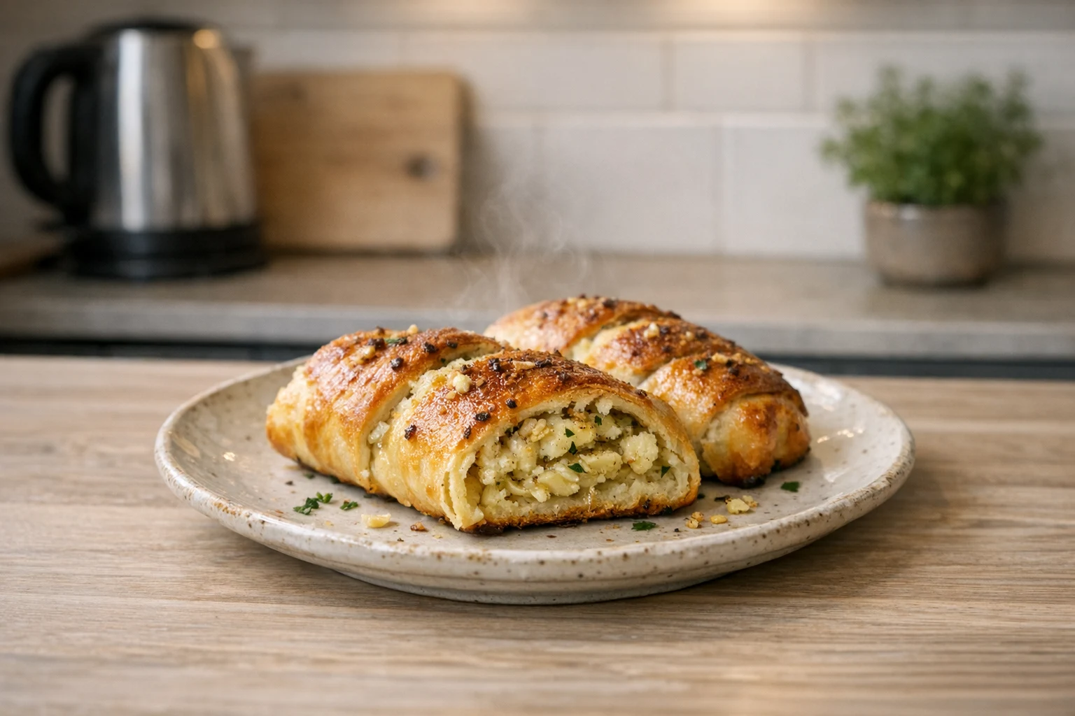 Senzačný cesnakový koláč